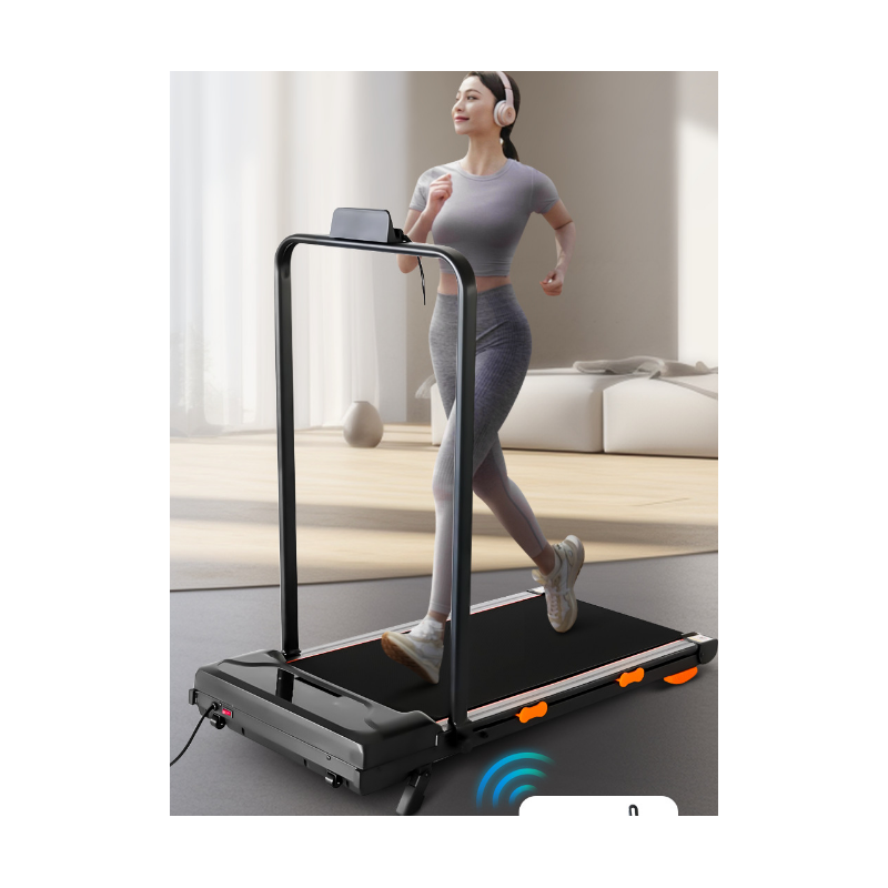 Tapis de Course Pliable Ultra-Plat – Tapis de Marche Motorisé pour Domicile et Bureau – Design Compact et Silencieux